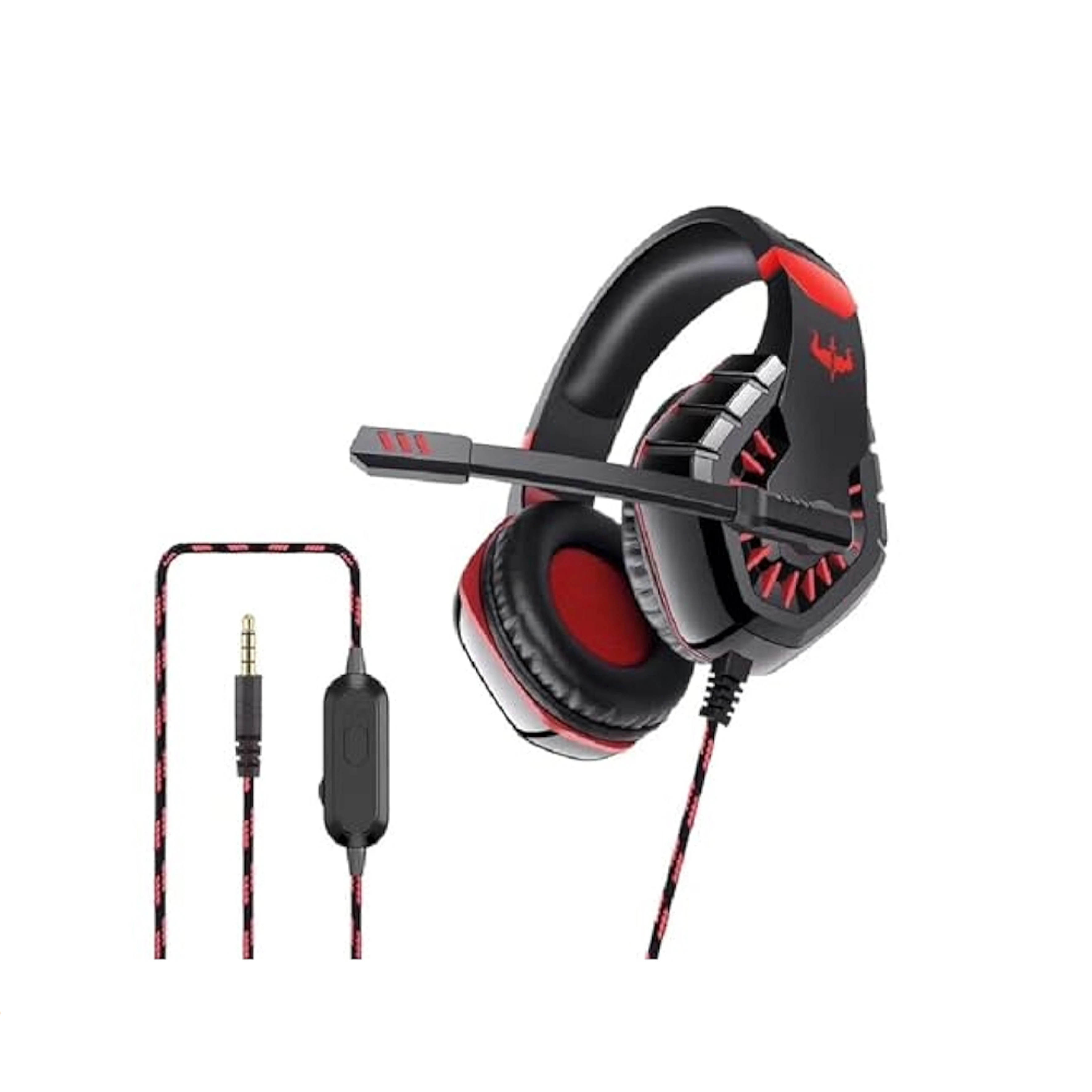 OVLENG P40 WITH MIC/ VOLUME AND MIC CONTROLLER 3.5MM AUDIO OUTPUT