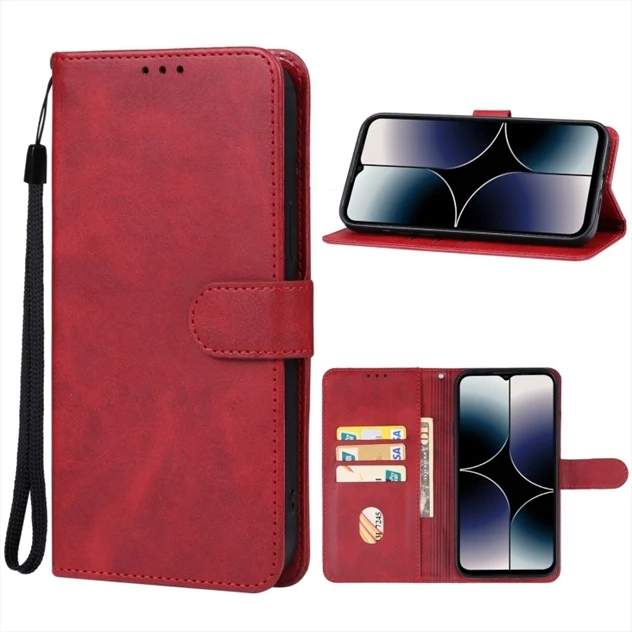 LEATHER BOOK CASE FOR SAMSUNG A55