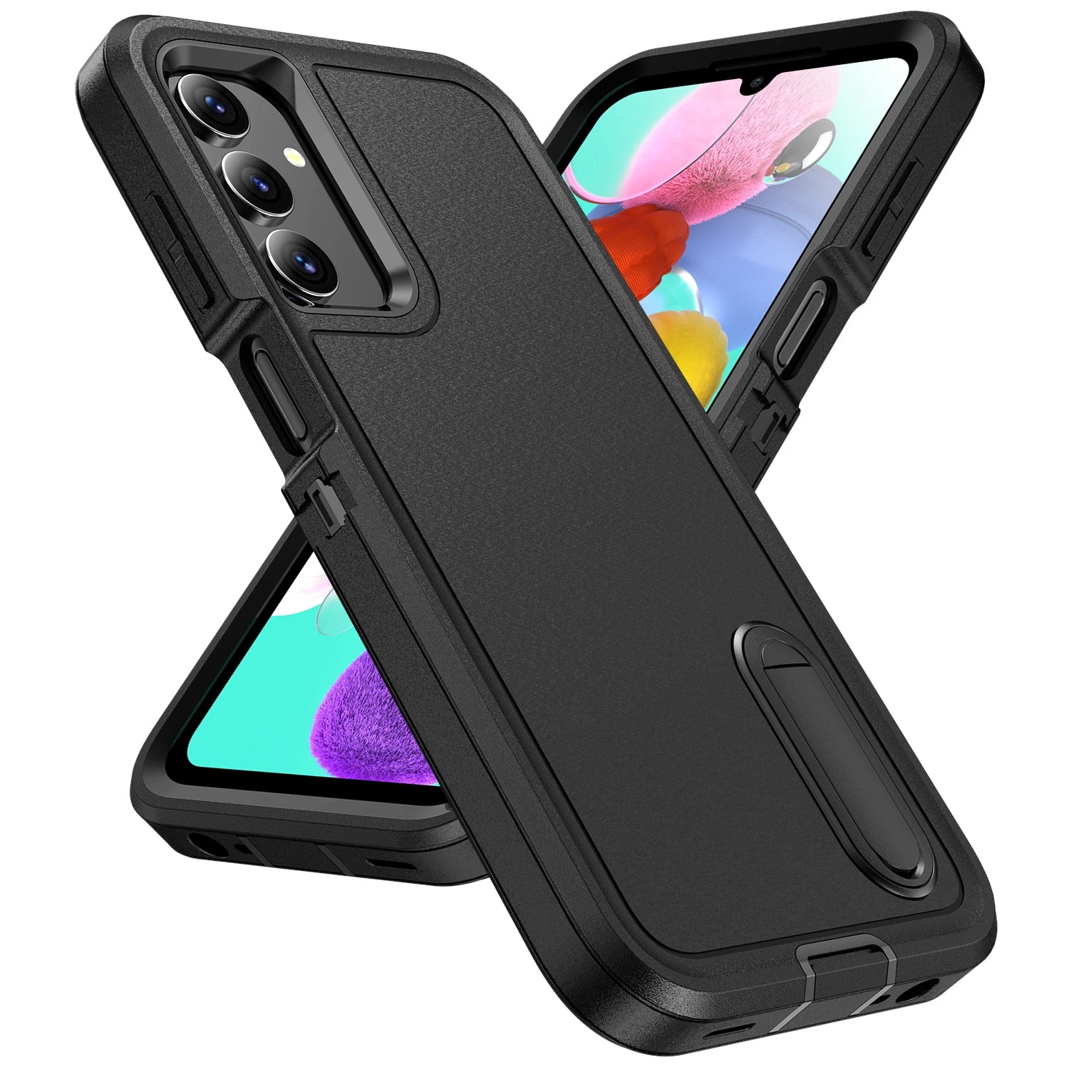 MOOBIFI CREATIVE CASE WITH KICK STAND FOR SAMSUNG A36