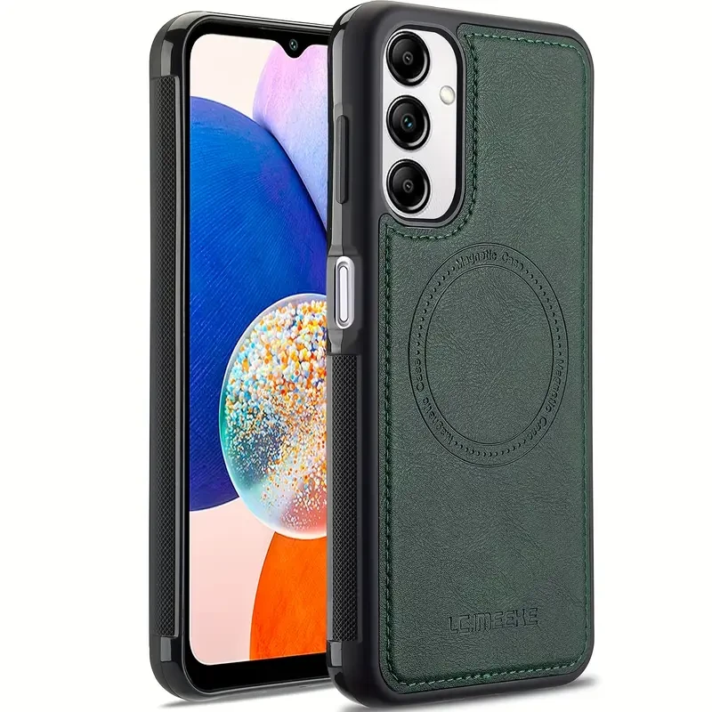 MOOBIFI LEATHER PROTECTIVE CASE WITH MAG SAFE SUPPORT FOR SAMSUNG A56