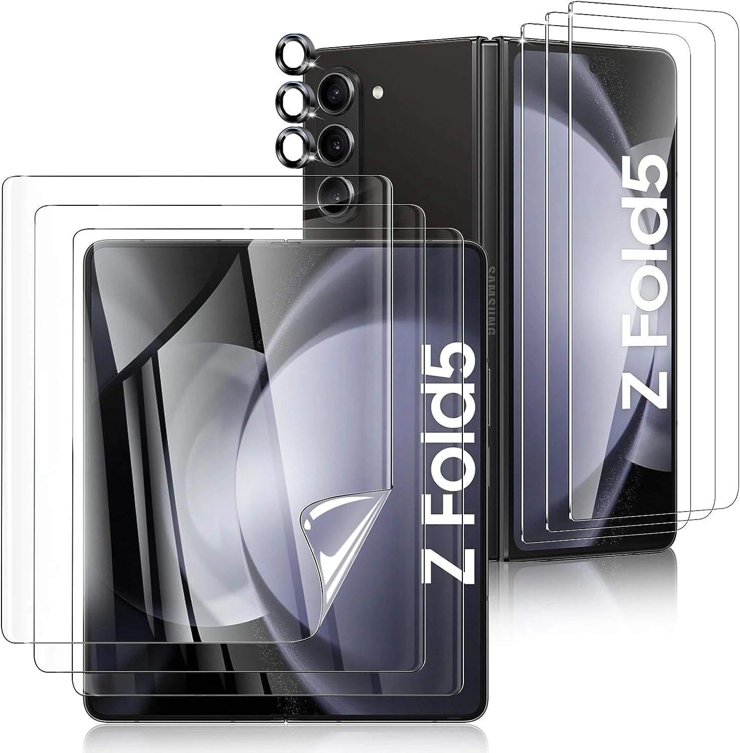 MOOBFI GLASS PROTECTOR FOR SAMSUNG FOLD 5