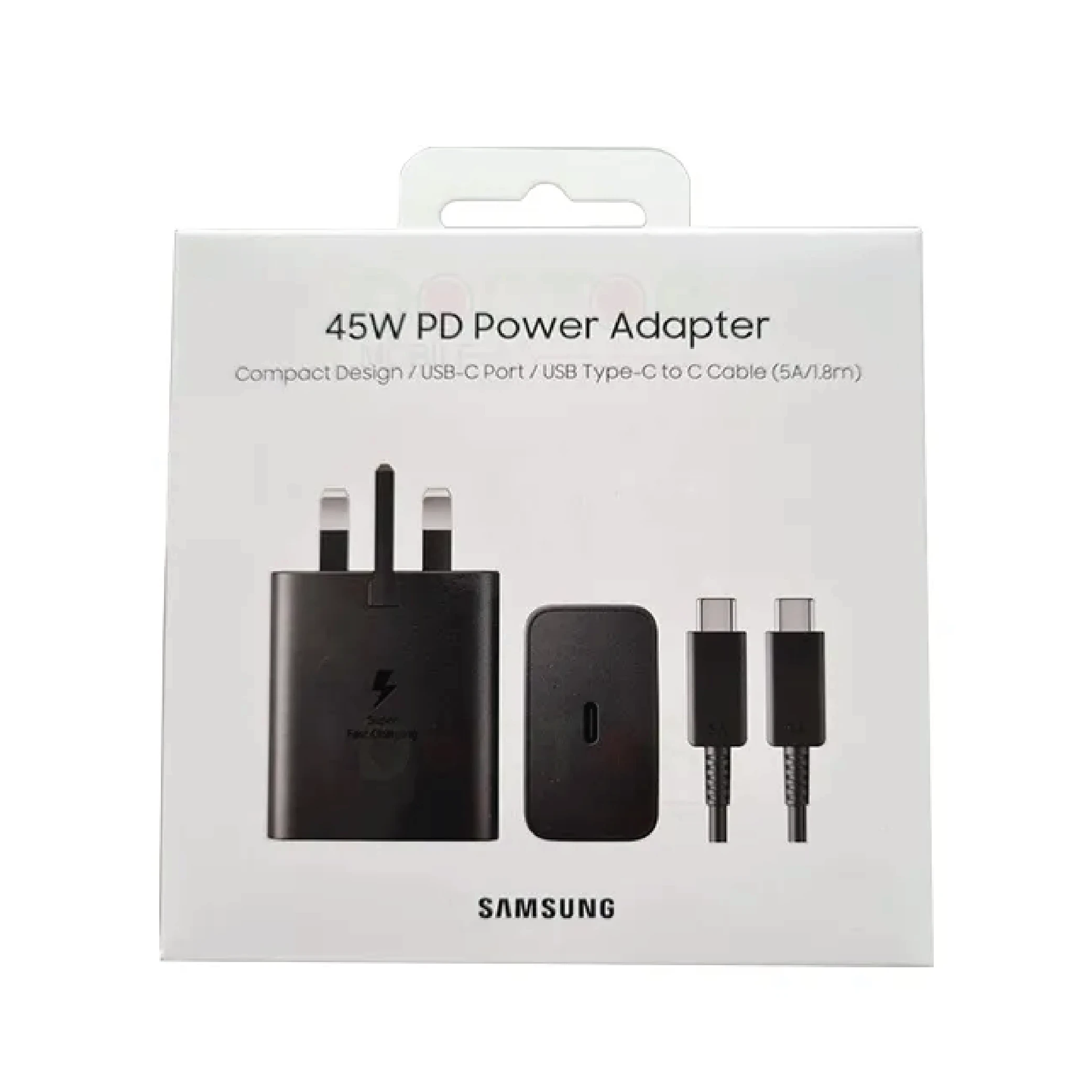 SAMSUNG 45W ADAPTER WITH CABLE