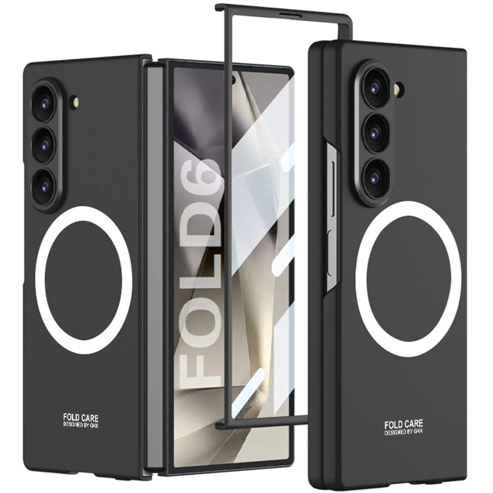 FOLD 6 GKK MAGNETIC CASE WITH FRONT GLASS PROTECTOR