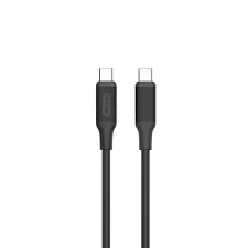 USB A TO USB C PVC CABLE BLACK