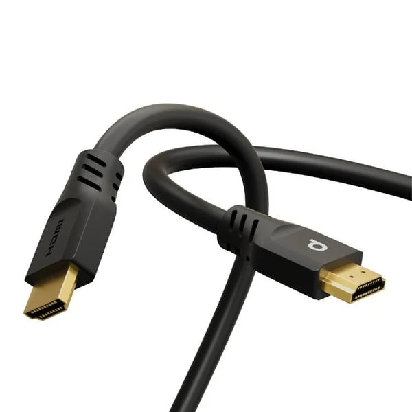 Porodo Blue 4K HDMI Ultra HD Cable 60Hz 2m / 6.6ft - Black
