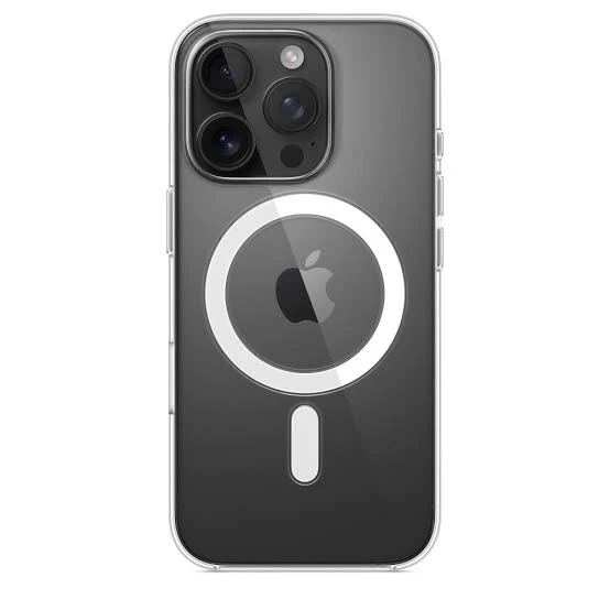 KGD CLEAR BUMPER CASE FOR IPHONE 16 PRO MAX WITH MAGSAFE RING