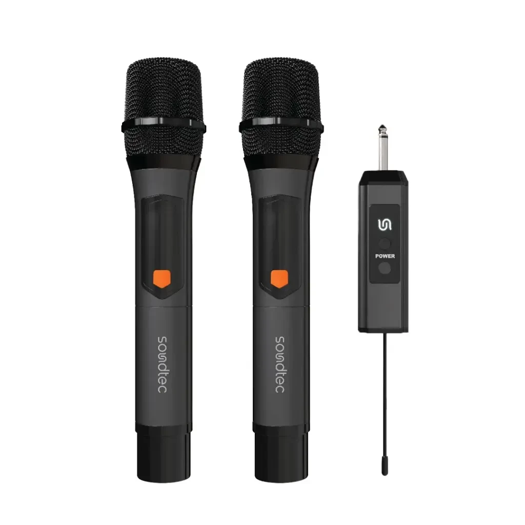 Porodo Soundtec Dual Wireless Microphone