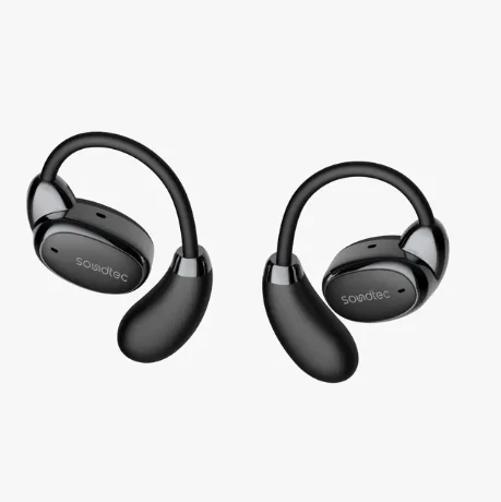 Porodo Soundtec OWS Earbuds with Charging Case - Black