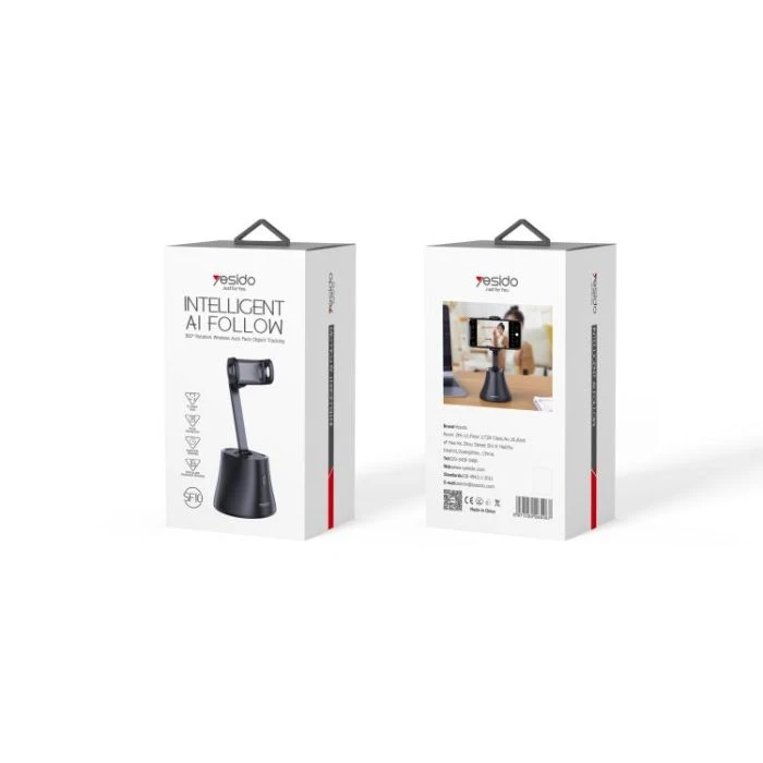 SF10 AI Intelligent 360 Degree Auto Face Tracking Selfie Living Video Phone Hold