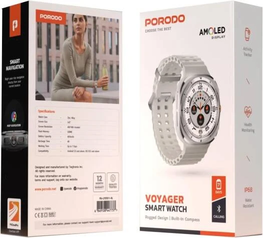 Porodo Voyager Smartwatch