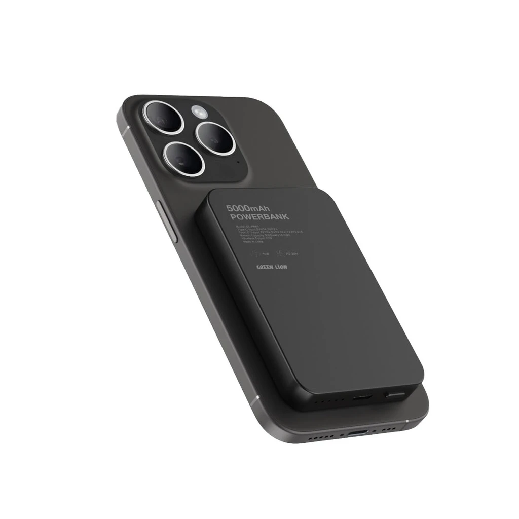 Green Lion GL-MAG 5 Power Bank with 5000mAh Capacity