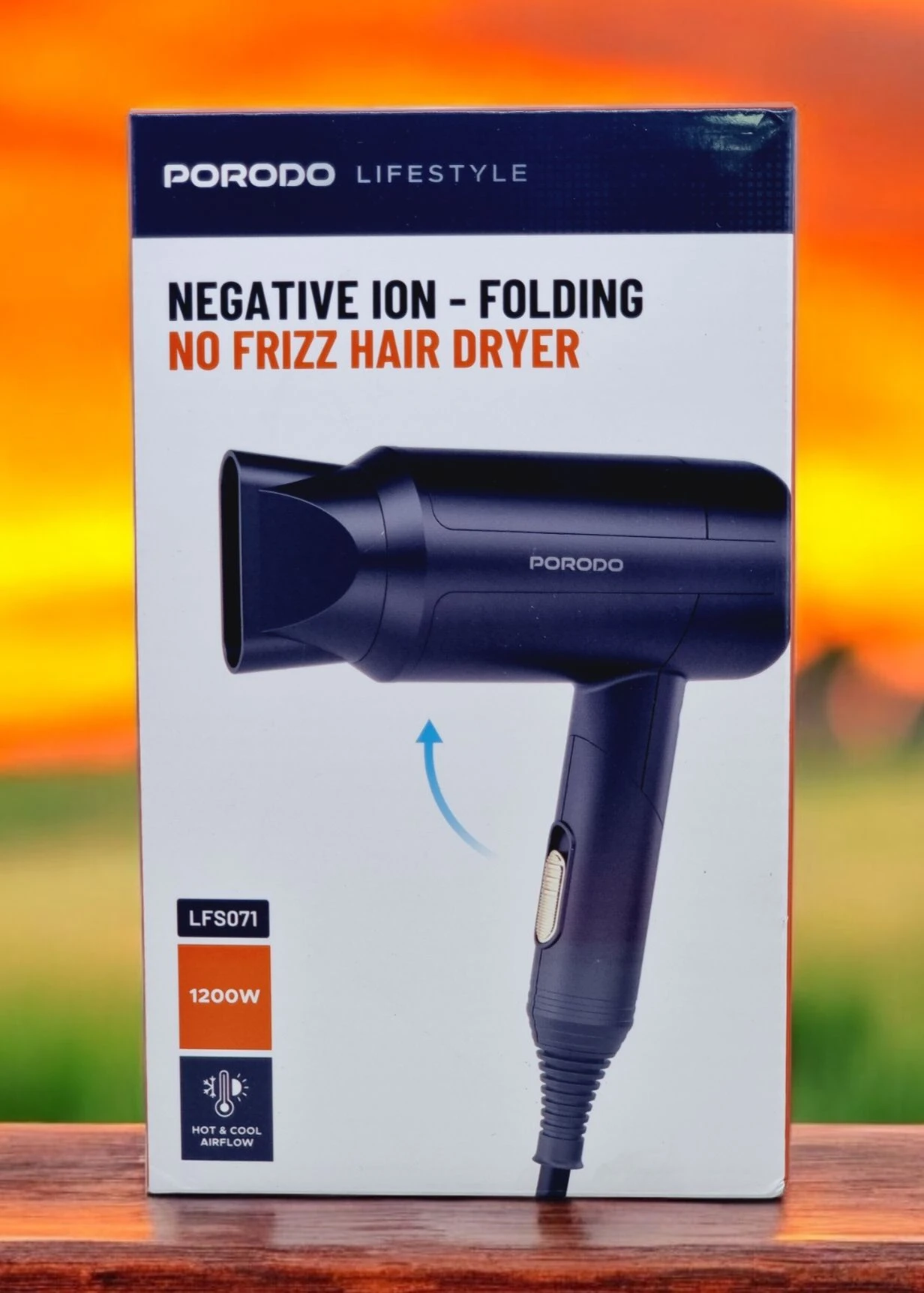 Porodo Lifestyle 1200W Hair Dryer 1.8M Cable