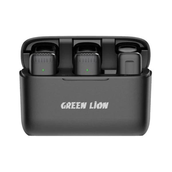 Green Lion 2 in 1 Wireless Microphone with (Lightning Connector)