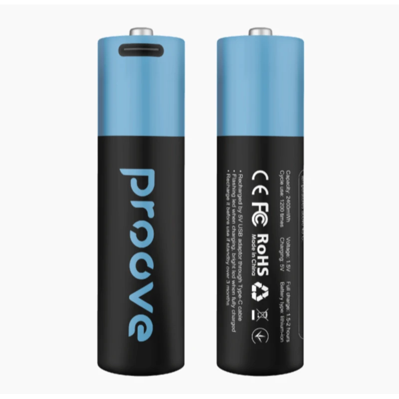 Proove Compact Energy Rechargeable Batteries AAA