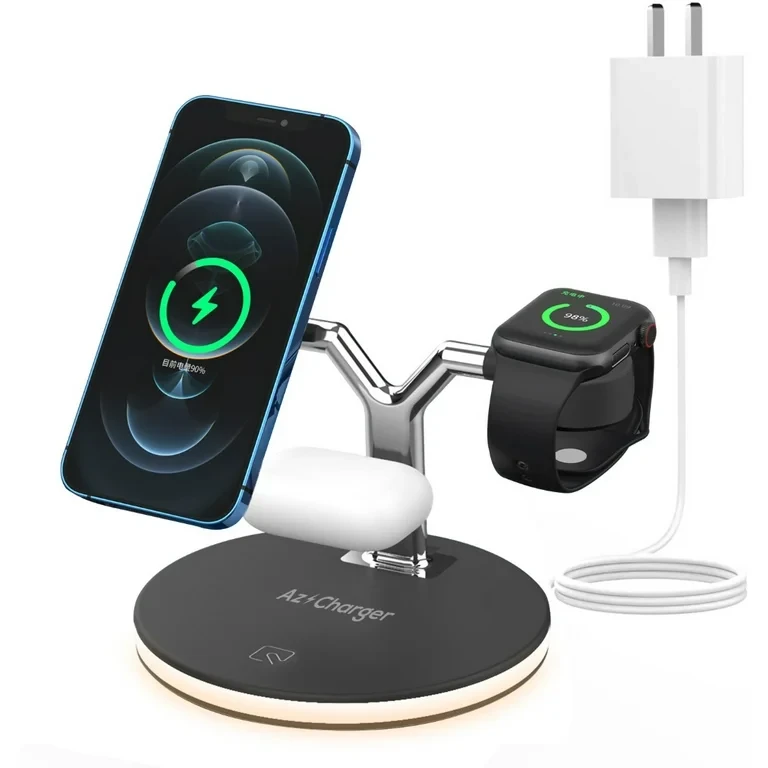 3 in 1 wireless charging station dock 25w
