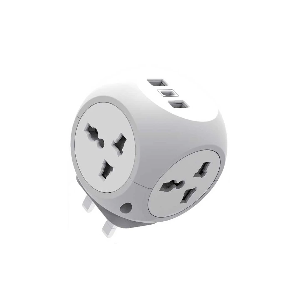 Green Lion Multi Port Travel Adapter