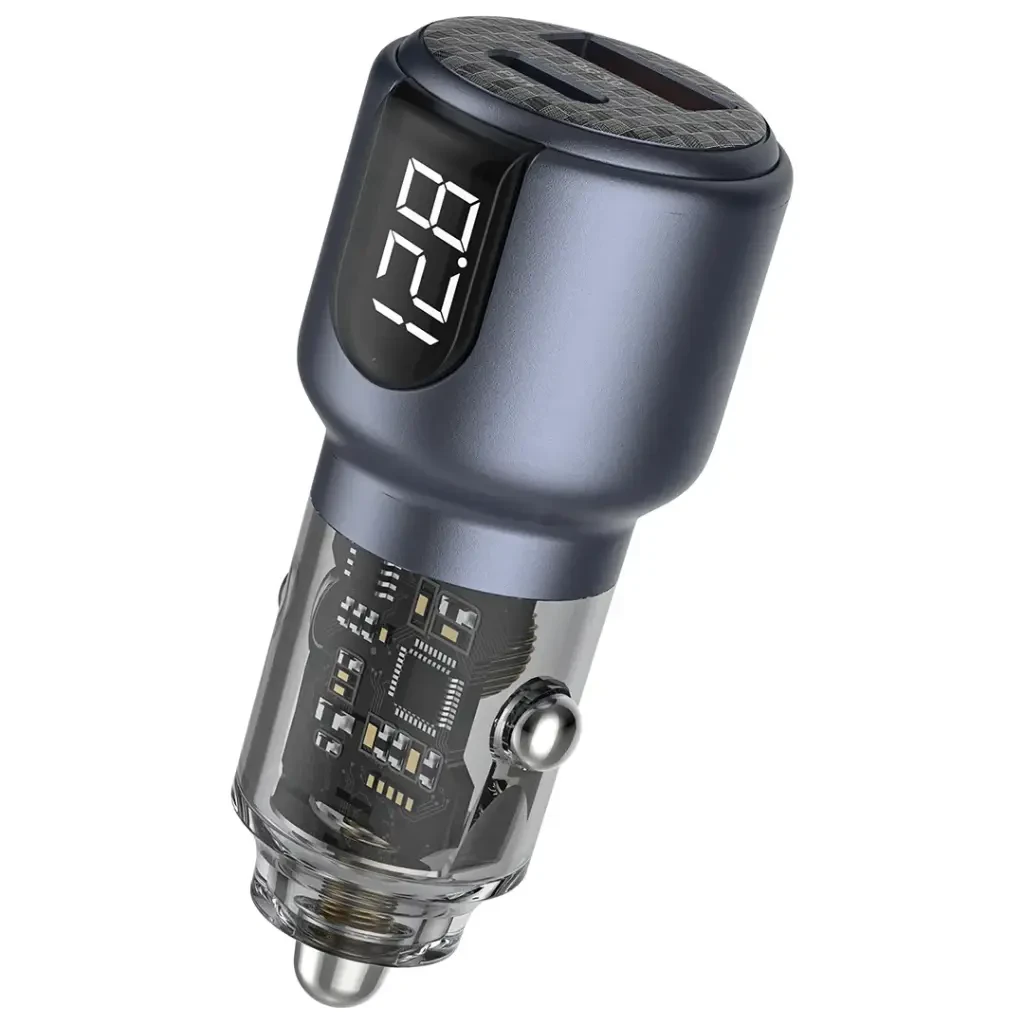 Green Lion Dual Port PD+QC 75W Car Charger