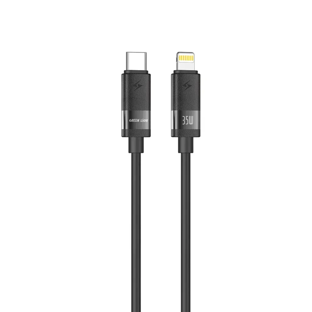 Green Lion USB-C to Lightning Cable with Matte Silicone