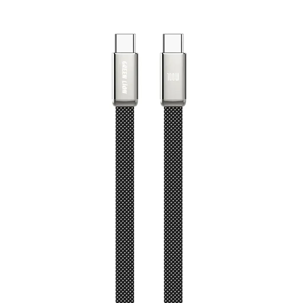 Green Lion Ultra Thin Braided USB-A to USB-C Cable