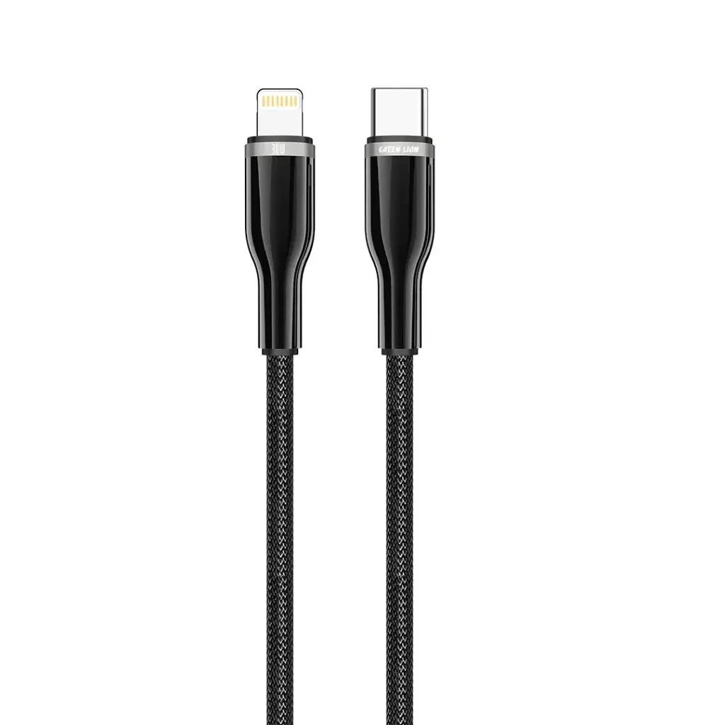 Green Lion USB-C to Lightning Cable with Zinc Alloy and Braided