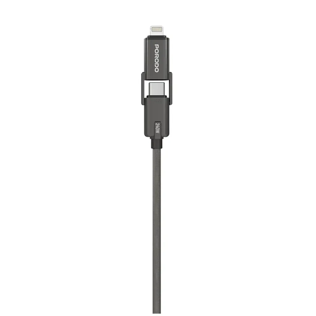 PORODO 4 IN 1 HIGH SPEED CHARGING CABLE